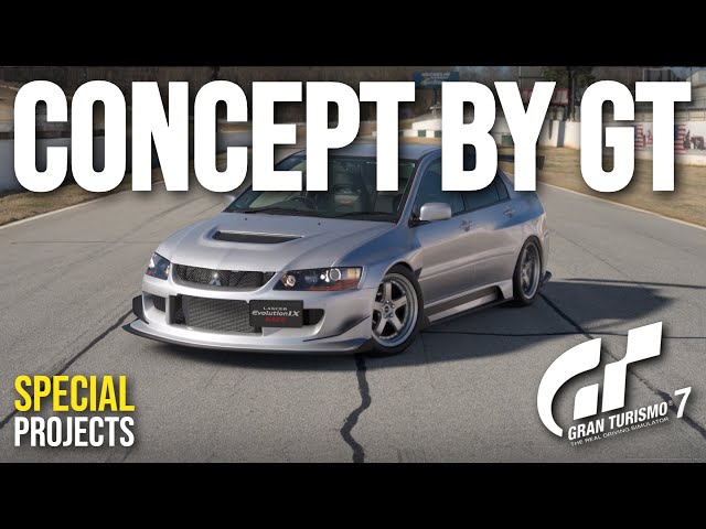 GT7 | Mitsubishi Evo IX Tuned Concept by Gran Turismo Build Tutorial | Special Projects
