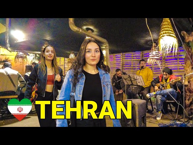 IRAN 2023 Today - NightLife In Tehran Walking Vlog ایران
