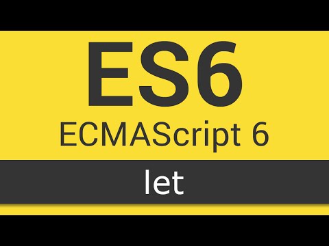 ECMAScript 6 / ES6 New Features Tutorials