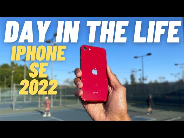 iPhone SE 2022 Day In The Life Review (Camera & Battery Test)