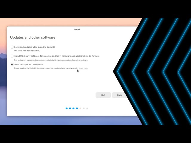 Zorin OS Allowing Opt-Out of Telemetry