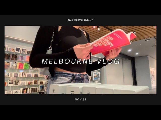 melbourne vlog: 墨爾本上班週記🚎 開銷微紀錄💸可頌怪物推推好吃可頌🥐偏苦咖啡推薦☕️1970年黑白照相亭📷一個人的墨爾本🤸🏻