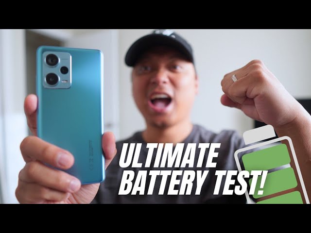 Xiaomi Redmi Note 12 Pro Plus Battery Test! 🔋