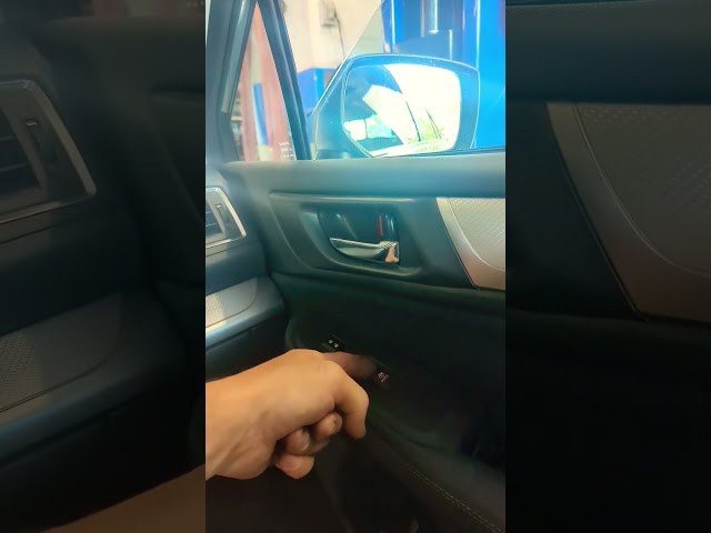 Subaru: Passenger Window Won't Work From Driver Switch