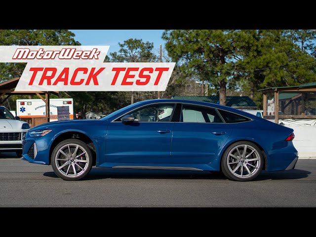 Grand Tourer AND Track Beast, the 2024 Audi RS 7 Performance | MotorWeek Track Test
