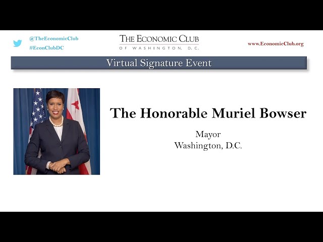 Mayor Muriel Bowser