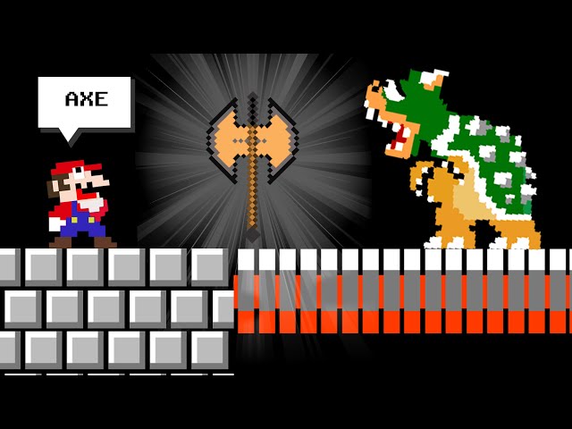 Super Mario Bros. but If Mario Say Any Item, Mario have it... | Game Animation