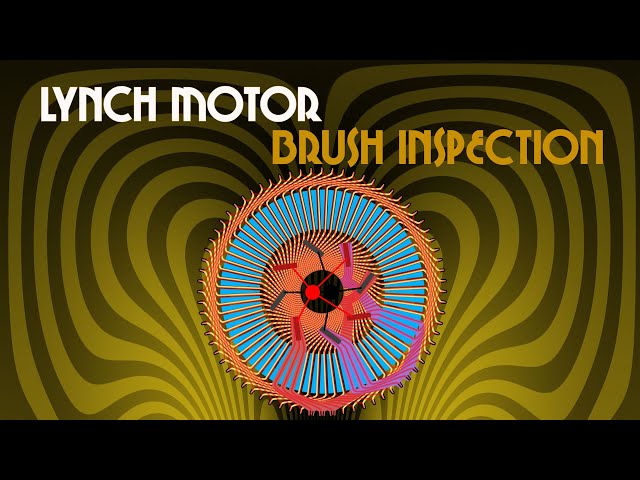 Electric Boat - Lynch Motor Brush Inspection