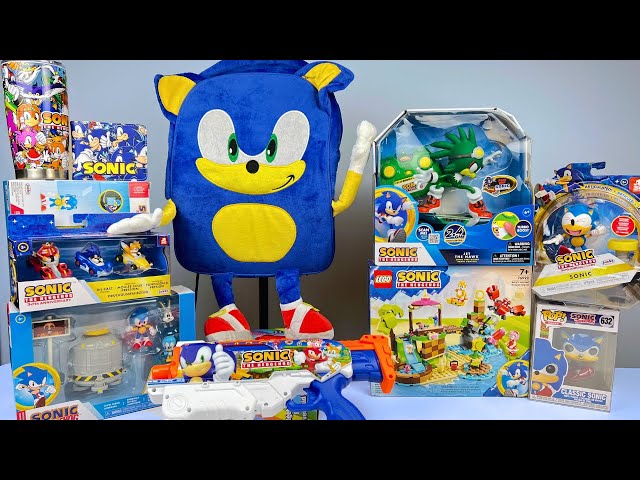 Sonic The Hedgehog Unboxing Review | Giant Sonic Backpack | RC Skateboard Stunts Tricks