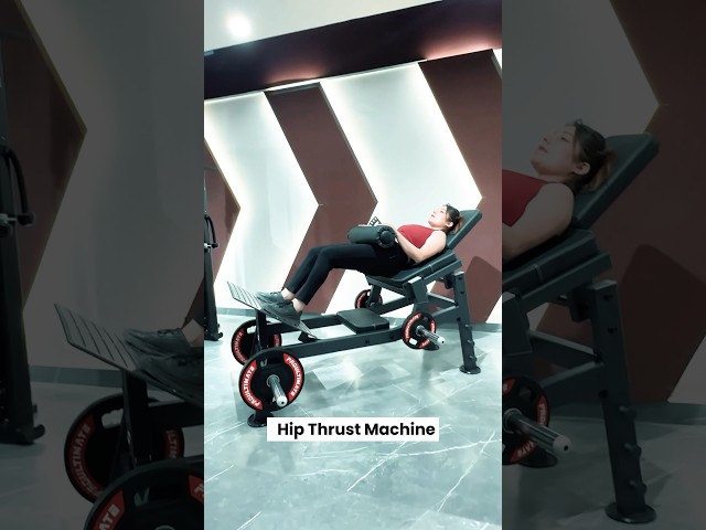 Have you tried the HIP THRUST MACHINE ?🤩🥳