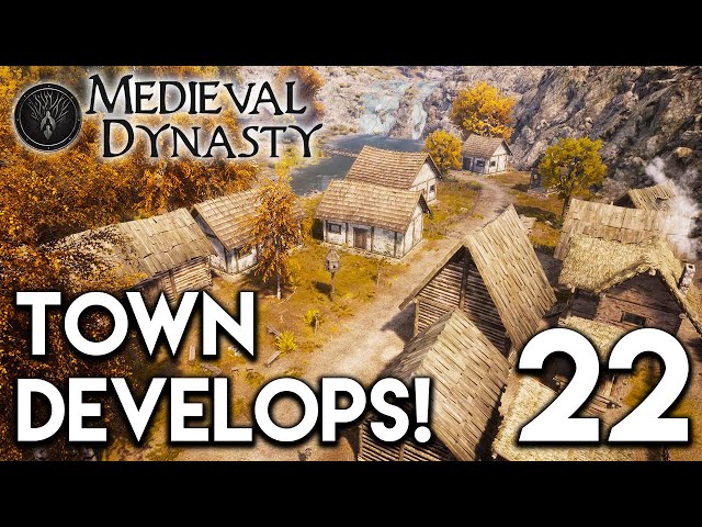 Medieval Dynasty Lets Play - Town Development! E22
