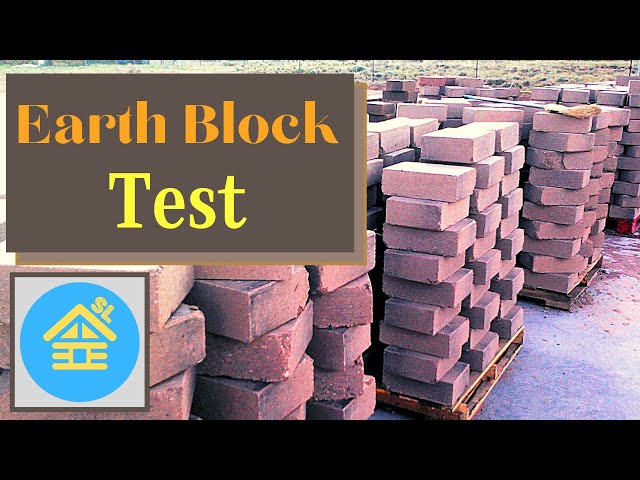 Compressed Earth Block Test