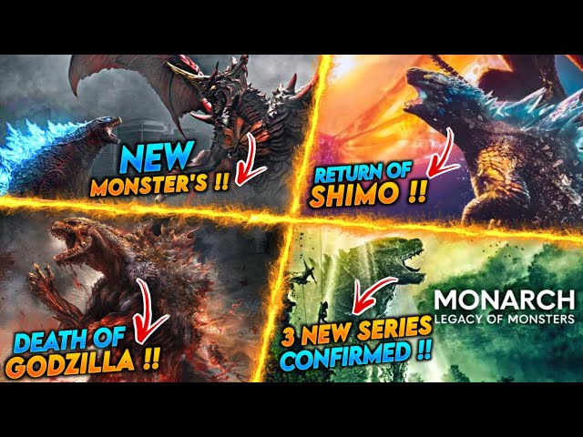 FUTURE of Monsterverse Explained / New MOVIES, MONSTERS & SERIES CONFIRMED !!