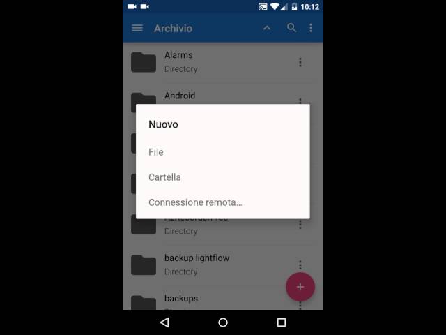 Recensione Cabinet file manager per Android