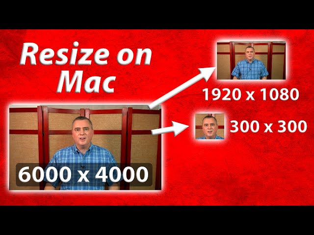 How To Resize An Image On Mac Using Preview