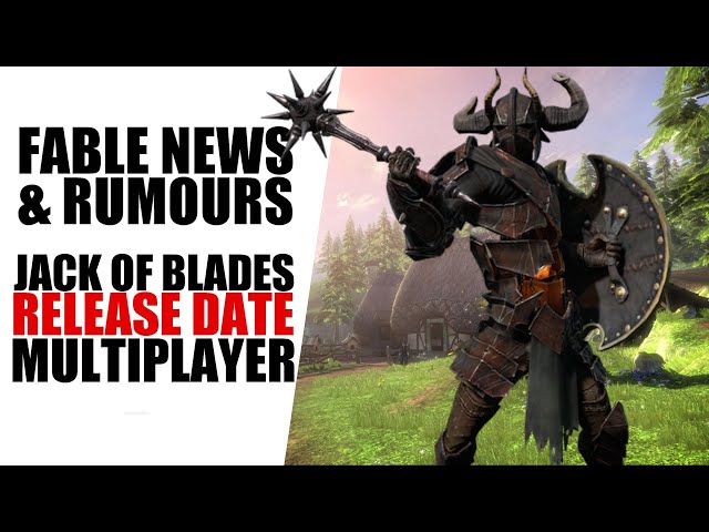 FABLE 4 NEWS! Release Date, Jack of Blades, Lead Writer, Town Building, Multiplayer, & More!