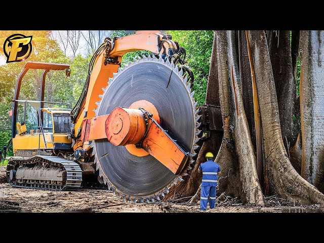 250 Incredible Fastest Big Chainsaw Machines For Cutting Trees ► 11