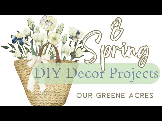 8 Creative Ways To Turn Thrift Store Finds Into Stylish Spring Decor! #diy