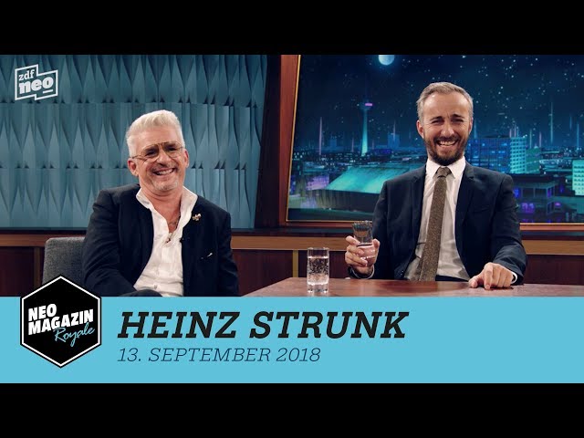 Heinz Strunk zu Gast im NEO MAGAZIN ROYALE mit Jan Böhmermann - ZDFneo