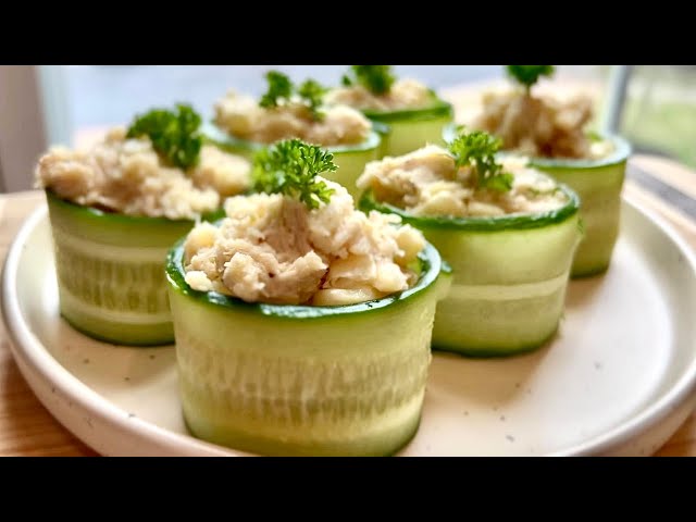 Say Goodbye To Weight With This Cucumber And Tuna Salad Recipe!