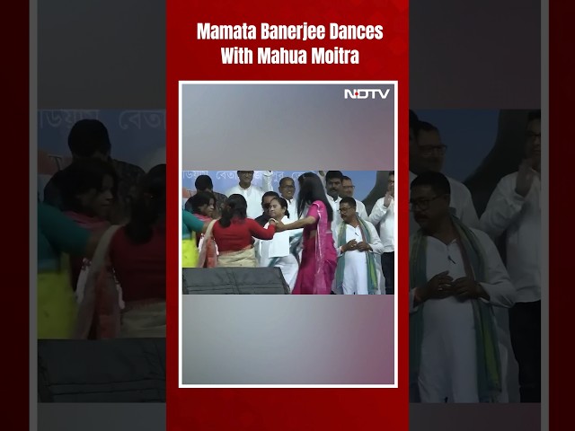 Mamata Banerjee Dances With Mahua Moitra: "Most Fun Clip Of Campaign"