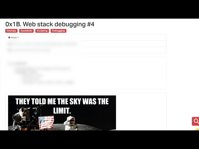 0x1B. Web stack debugging #4