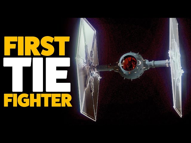 The First TIE Fighter (REAL lore + fan redesign)