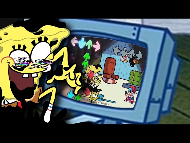 Spongebob plays Friday Night Funkin' VS Corrupted Spongebob (pibby)