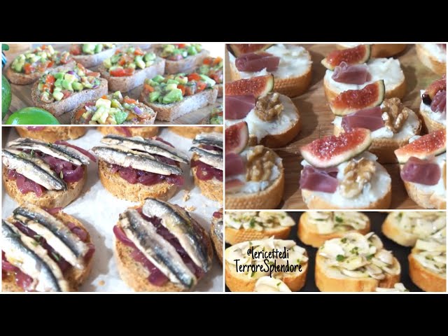 Delicious appetizers - 4 ideas you will love!