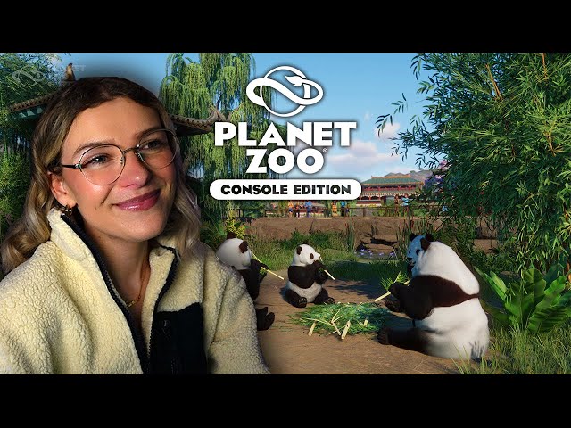 MY NEW JOB as a Zookeeper :) De-stressing with Planet Zoo Console Edition