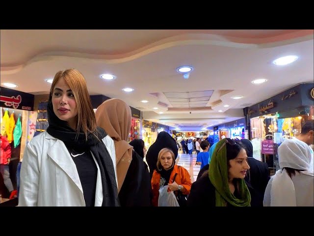 IRAN - Walking In West Of Tehran 2022 Sattar Khan Street Shopping Center ایران