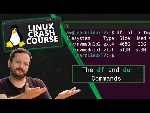 Linux Crash Course - The df and du Commands