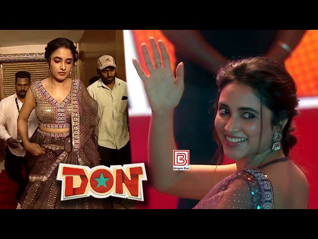 Priyanka Mohan ❤️ Sema Entry at Don Pre Release & Trailer Launch Event Sivakarthikeyan | Anirudh