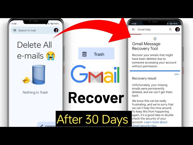How to Recover Permanently Deleted Emails from Gmail 2024 | Recover deleted mail from gmail