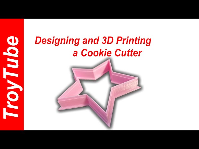 How to design a cookie cutter in Inkscape and Tinkercad for 3D printing