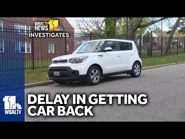Insurance dispute kept woman from getting stolen car back