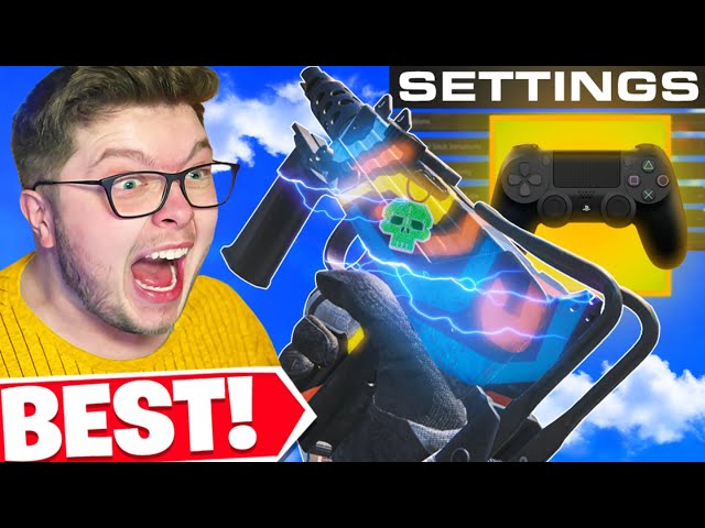 the BEST CoD Warzone SETTINGS & SENSITIVITY! 👀 (Cold War Warzone)