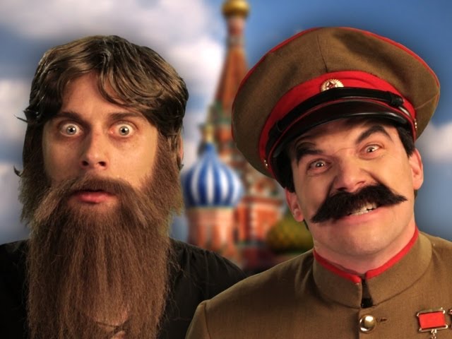 Rasputin vs Stalin. Epic Rap Battles of History
