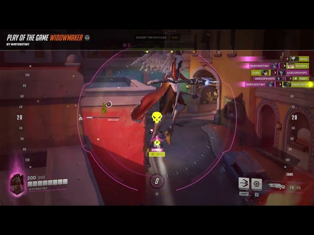 Using Widow's Ult Correctly For Once (Overwatch 2 POTG)
