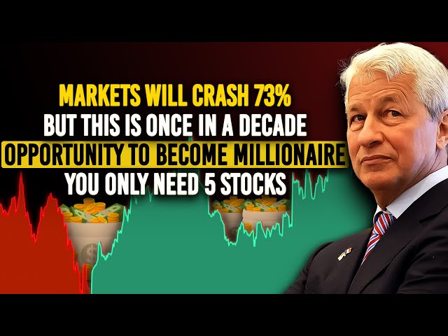 Jamie Dimon: "Fed's Next Move Will Shock Everyone" Buy 5 Stocks That Always Skyrocketed In Chaos