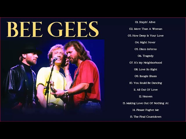 The Best Of Bee Gees - Bee Gees Greatest Hits Full Album