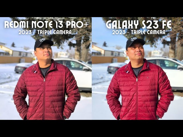 Redmi Note 13 Pro+ vs Galaxy S23 FE camera comparison! Who will win?