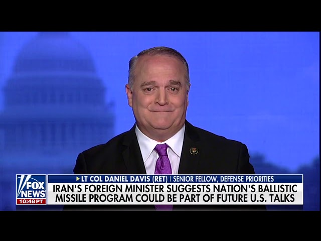 July 17, 2019: Defense Priorities fellow Daniel Davis on Fox to discuss Iran