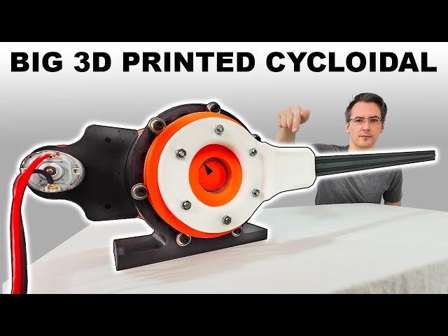 120Nm 3D Printed Cycloidal Drive