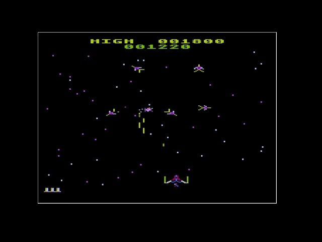 Atari 8-Bit, Emulated, Hyperblast!, Level 3, 2120 points