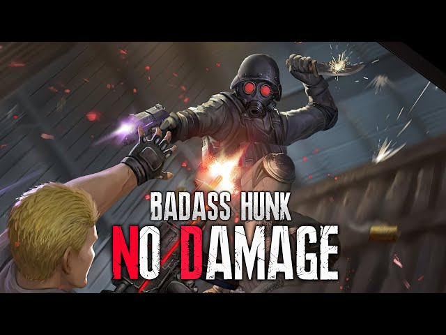 【4K60ᶠᵖˢ】BADASS HUNK SOLO - NO DAMAGE GAMEPLAY with FACE REVEAL - Resident Evil Umbrella Chronicles