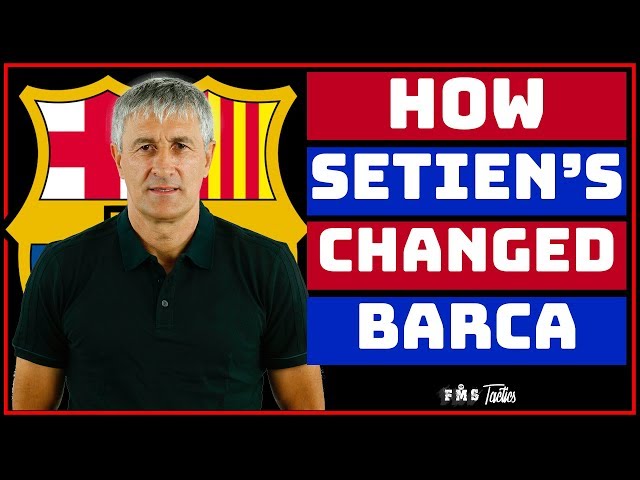 Quique Setien's Barcelona Tactics | Has Setien Improved Barcelona? | Setien's Barca Tactics |