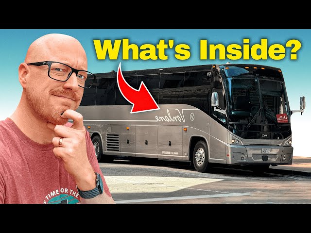 I Tried America's Most LUXURIOUS First Class Bus
