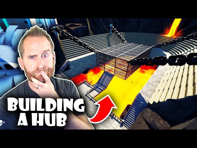 Building a Hub in Fortnite Creative Part 4!