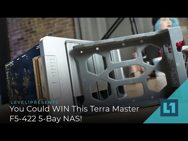 You Could WIN This Terra Master F5-422 5-Bay NAS!
